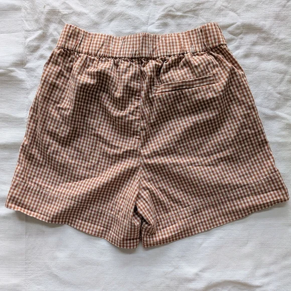 Everlane 5" Gingham Easy Shorts - Picture 3 of 8